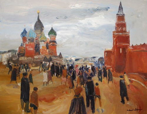 Roland lefranc huile sur - huile, toile