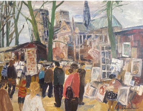 Roland lefranc œuvre huile - roland,